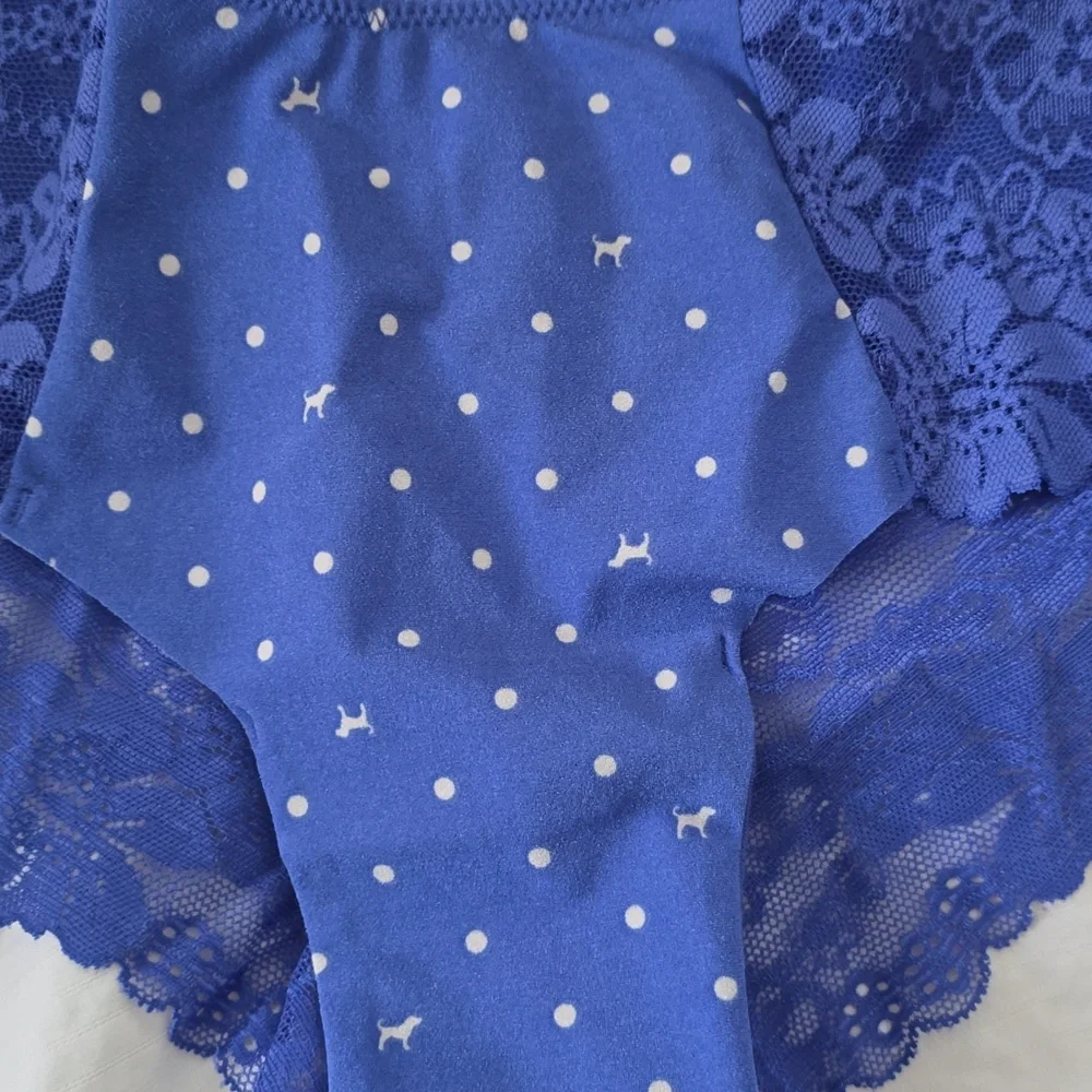 NWT Set Of 3 Victoria's Secret No-Show Cheeky Pantie/Underwear - Picture 4 of 13